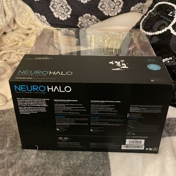 Nib paul mitchell neuro halo tourmaline touchscreen tech blow hair dryer/styler - Picture 12 of 12